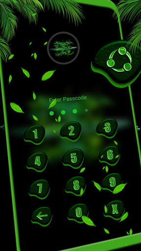 Green Leaves Theme Launcher screenshot 4