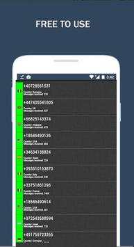 RECEIVE SMS FREE screenshot 1