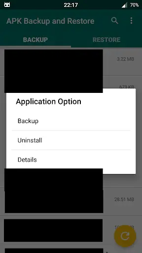 APK Backup and Restore: Free screenshot 5
