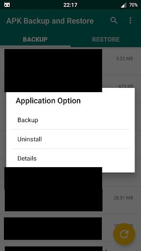 APK Backup and Restore: Free screenshot 5
