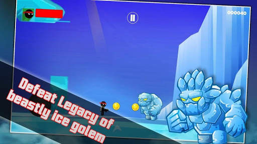 Stickman Ninja Warrior PRO screenshot 2