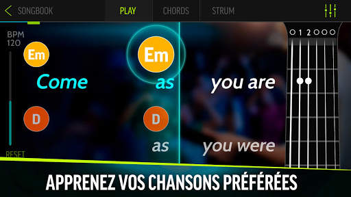 Guitar Tuner and Songbook FourChords screenshot 1