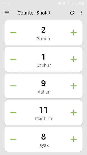 Counter Sholat screenshot 1