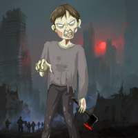 Running zombie Attack Games logo