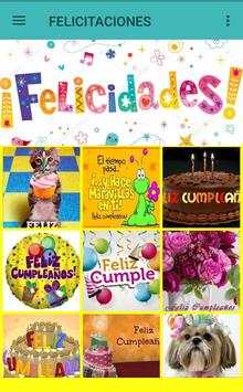 Happy Birthday for whatsapp in Spanish screenshot 1
