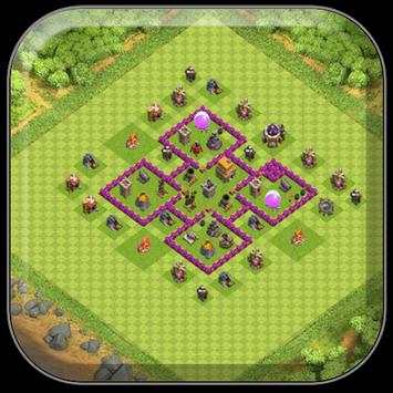 Town Hall 6 Farming Base COC screenshot 1