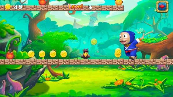 Super Hattori Run ninja Game screenshot 4