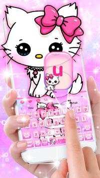 Cute Kitty Keyboard screenshot 2
