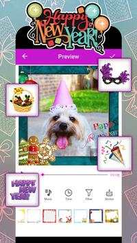 New Year Video Maker screenshot 4