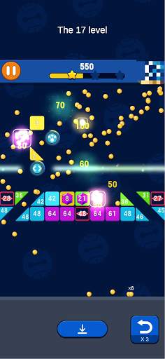 Bricks Breaker - Glow Balls screenshot 4