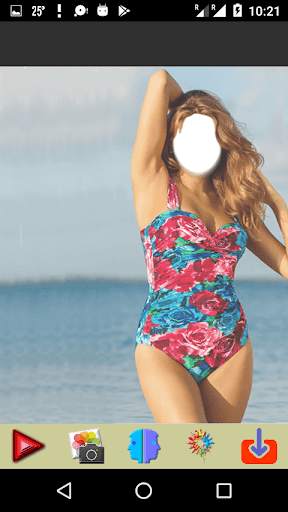 Women Swim Dress Photo Montage screenshot 2