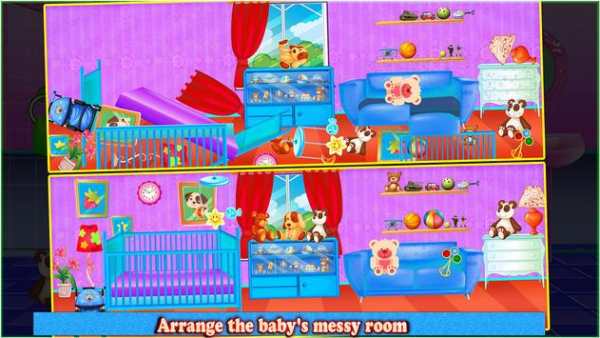 Sweet Baby Girl Cleaning Baby Care Game screenshot 5