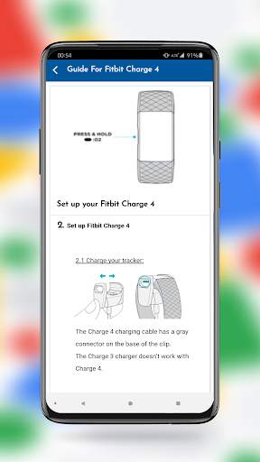 Guide For Fitbit Charge 4 screenshot 1