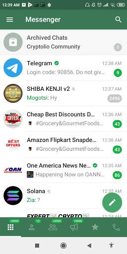 Messenger lite, text and video chat for free-calls screenshot 1