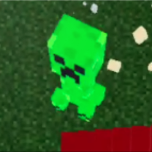 Creeper .io explodes houses icon