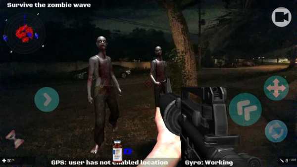 Zombie War 360 screenshot 2
