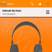 Apollo Theme: PLay Music Light icon