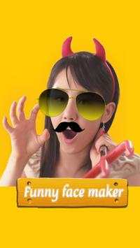 Funny Face Maker and Editor screenshot 1