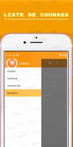 liste de courses en français screenshot 6