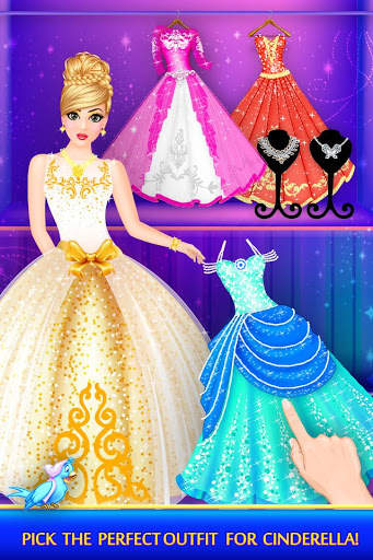 cinderella kecantikan makeover: salon puteri screenshot 3
