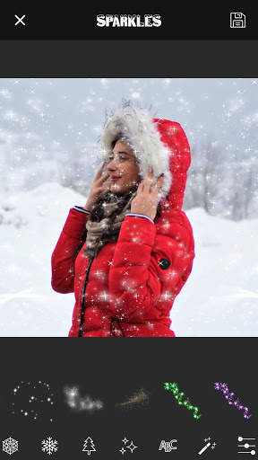 Snowfall Photo Effect screenshot 4