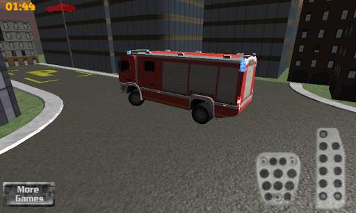 3D Firefighter Parking screenshot 4
