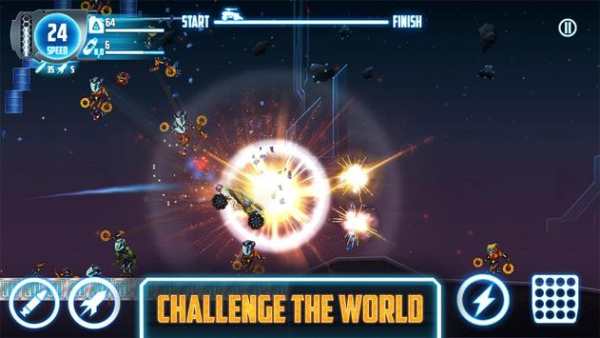 Hill Racing: Alien Derby screenshot 1