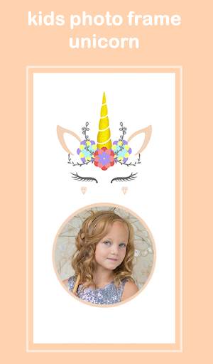 kids photo frame unicorn screenshot 7