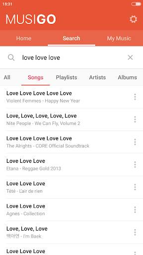 MusiGo - Free music player screenshot 2