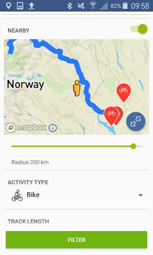 Traseo. Offline maps & trails. screenshot 3