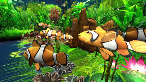 3D Ocean Fish Live Wallpaper Pro screenshot 4
