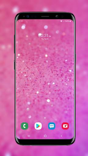 Pink Glitter Wallpapers screenshot 14
