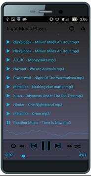 Light Music Player screenshot 1