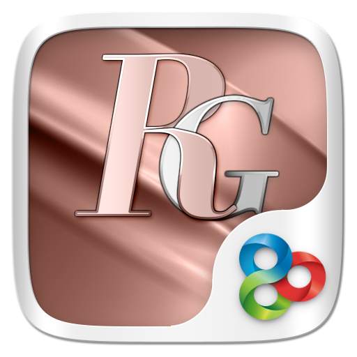 Rosegold GO Launcher Theme v1.0.62
