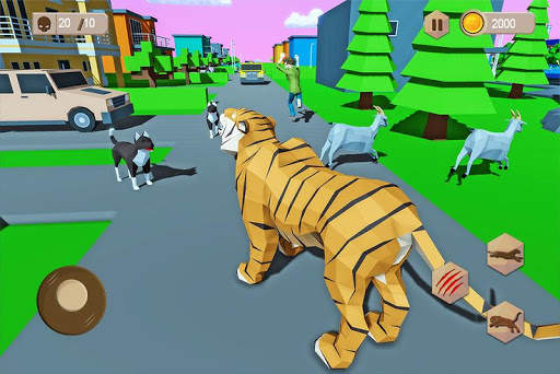 Tiger Simulator: City RPG Survival Game screenshot 2