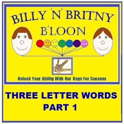 Three Letter Words Part 1 Free 10
