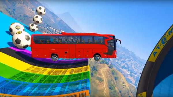 Superheroes Coach Bus Stunts: Speed Racing Games screenshot 6