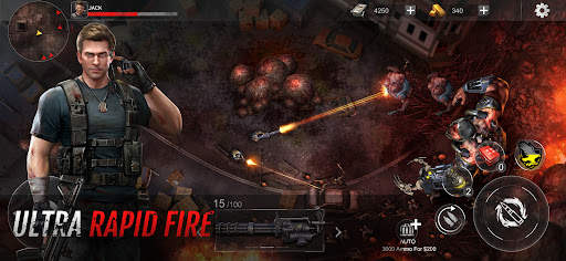 Dead Zombie Shooter: Penyintas screenshot 3