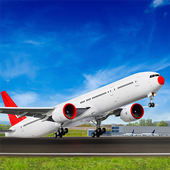 Airplane Flight Real Experience Parking icon