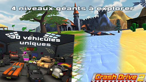 Crash Drive 2: Jeu de voiture screenshot 6