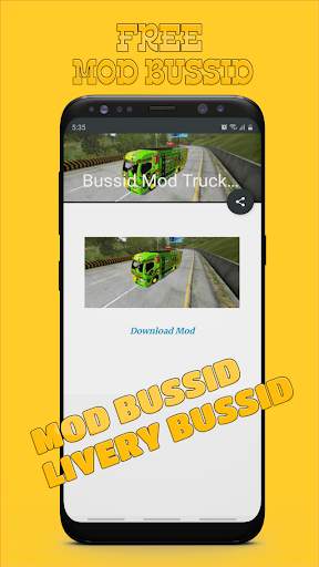 Mod Truck Canter Tawakal Bussid Oleng screenshot 6