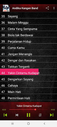 Lagu Kangen Band Andika Mahesa screenshot 6