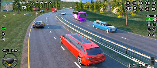 Limousine Taxi Driving Game screenshot 12