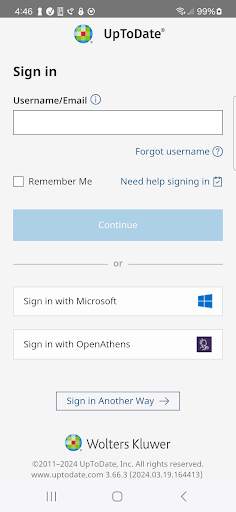UpToDate screenshot 1