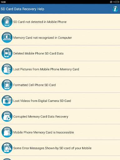 SD Card Data Recovery Help screenshot 9