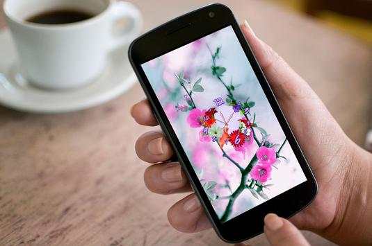 Flower Clock Live Wallpaper скриншот 7