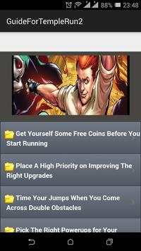 Guia para Temple Run 2 screenshot 1