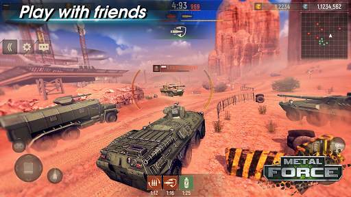 Metal Force: Army Tank Games screenshot 7