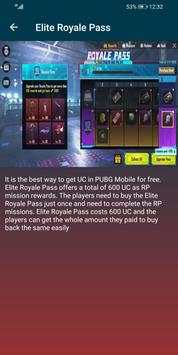 Free UC and Royal Pass screenshot 3