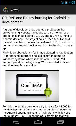 Myce.com News screenshot 2